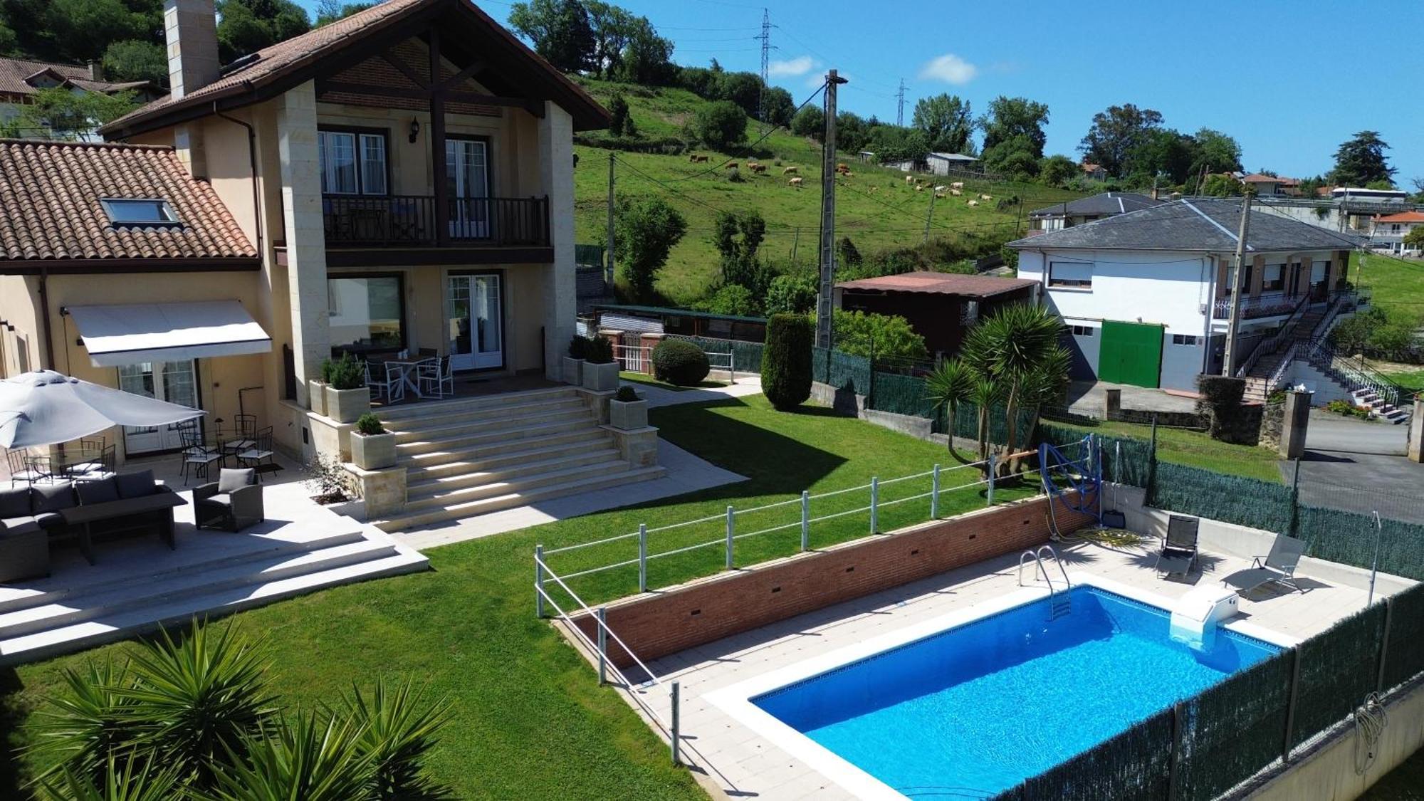 Villa Los Olivos Barcena de Cicero ภายนอก รูปภาพ